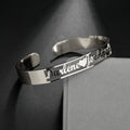 Gepersonaliseerde Naamarmband | Roestvrij Staal | Zilver, Goud & Rosé Goud