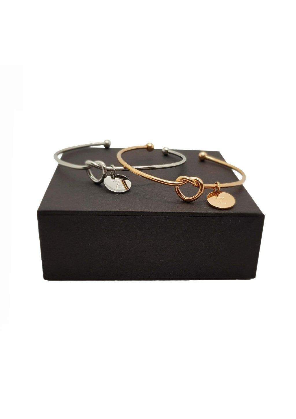 Elegante Knot Armband | 18K Rosé Goud