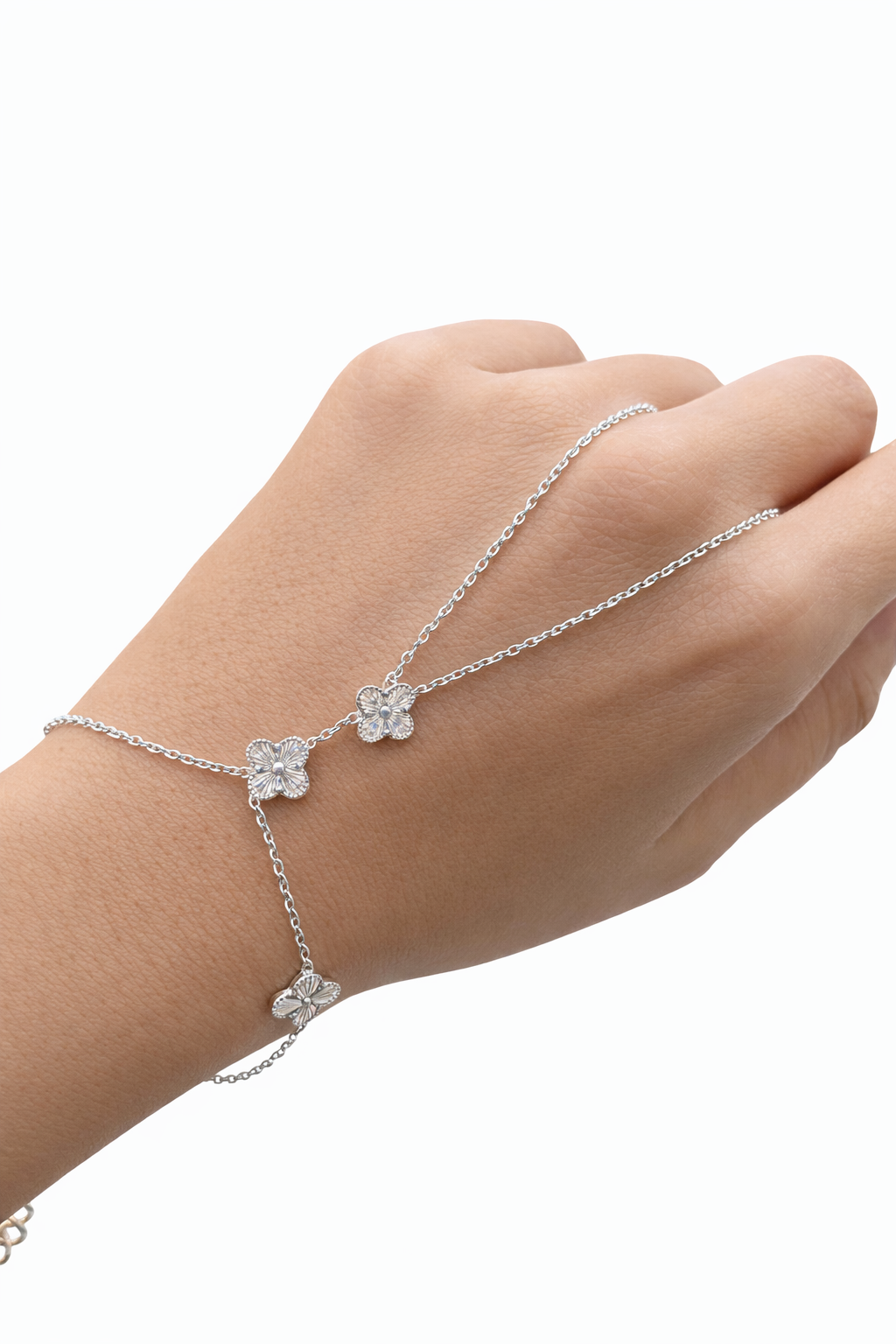 Zilveren Handketting Set | 3-delig Armband Set Dames