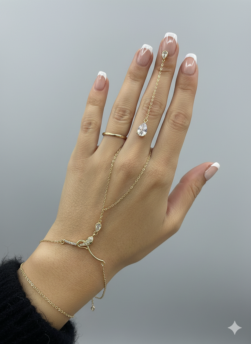 Slang Handketting | Gedurfde Armband Dames met Slangenmotief