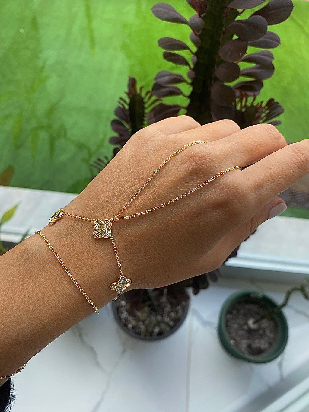 Gouden Handketting Set | 3-delig Armband Set