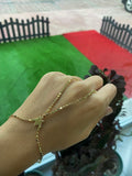 Gouden Ster Handketting | Pailletten Armband Dames