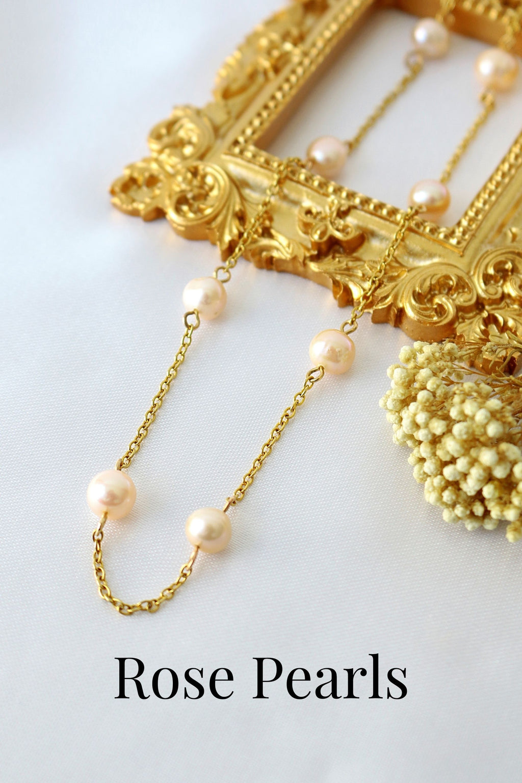 Baroque Zoetwaterparels Choker | 24K Goud | Handgemaakt in Zweden