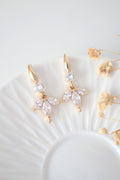 ✨ "Bloom" Bloemblaadjes Oorbellen | 24K Goud | 925 Zilver | Zirconia