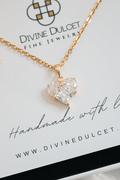 Hart Hanger Ketting | 24 Karaat Goud Verguld | Zirkonia