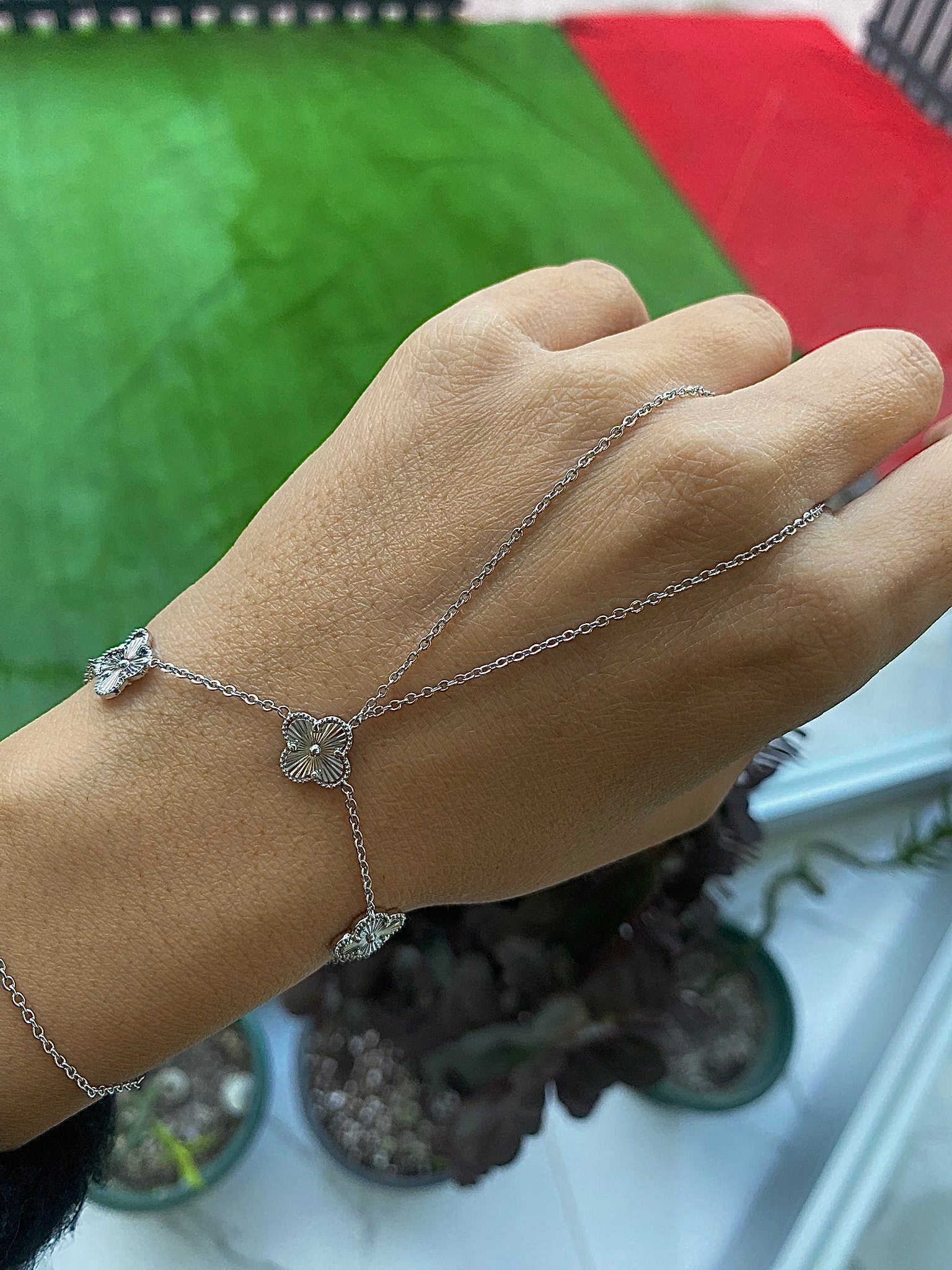 Zilveren Handketting Set | 3-delig Armband Set Dames