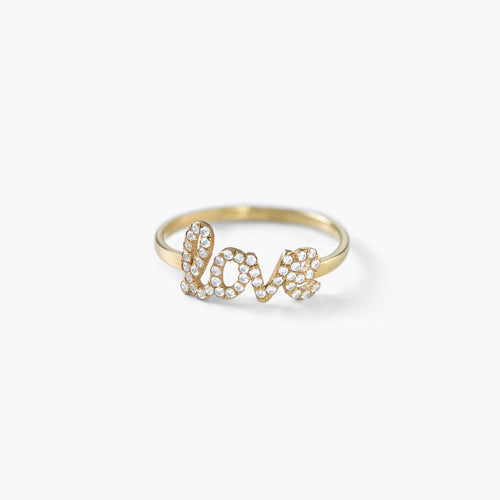 Gepersonaliseerde Naamring met Swarovski Steen | 925 Sterling Zilver | Goud & Rosé Goud
